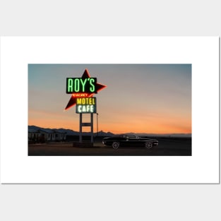 Roy's at Amboy on Route 66 Posters and Art